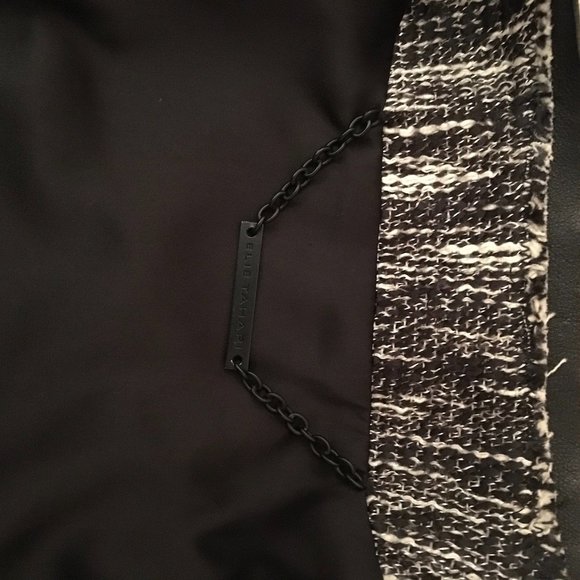 Black and white tweed blazer - Picture 5 of 5